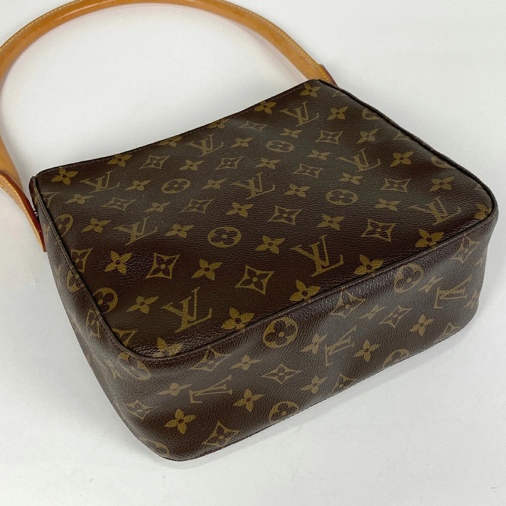 Louis Vuitton Shoulder Monogram Bag Brown Looping